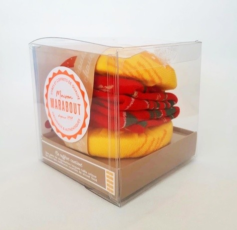  Funny socks - Burger 