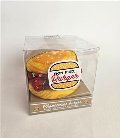 FUNNY SOCKS FRENCH BURGER