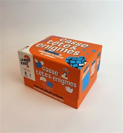 LA BOITE CASSE-TETE & ENIGMES