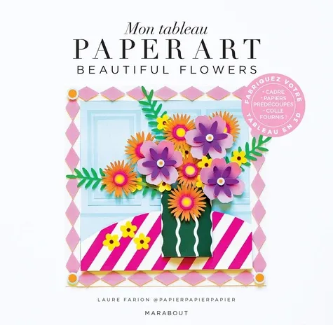MON TABLEAU PAPER ART - BEAUTIFUL FLOWERS