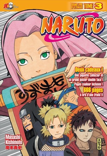 Naruto collector Tome 3  