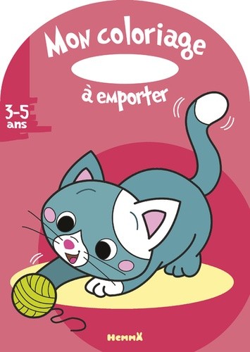  Mon coloriage à emporter - Chat  