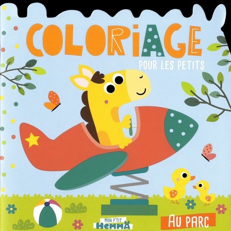  Au parc - Coloriage pour les petits  