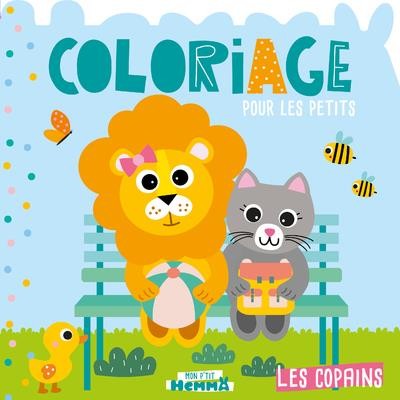  Mon p'tit Hemma ; coloriage pour les petits : les copains 