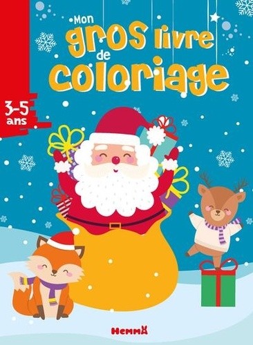  Mon gros livre de coloriage Père Noël  