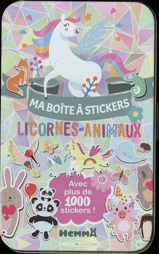  Licornes et animaux - Avec plus de 1000 stickers ! 