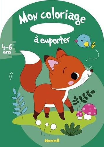  Mon coloriage à emporter (4-6 ans) (Renard) 