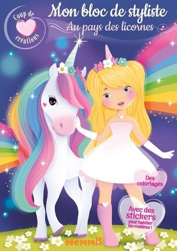  Coup de coeur créations - Mon bloc de styliste - Au pays des licornes 