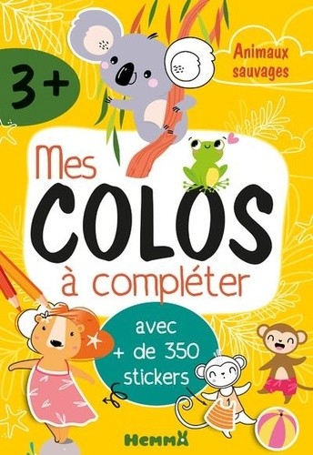  Mes colos à compléter - Animaux sauvages 