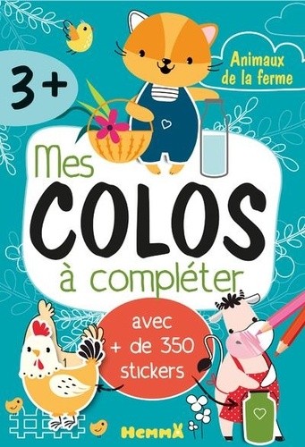  Mes colos à compléter - Animaux de la ferme 