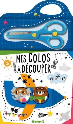  Mes colos à découper - Les véhicules 