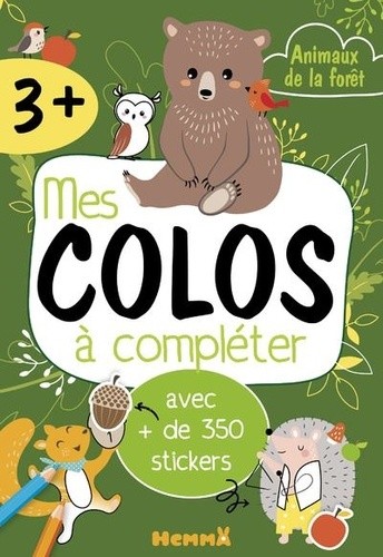  Mes colos à compléter - Animaux de la forêt 