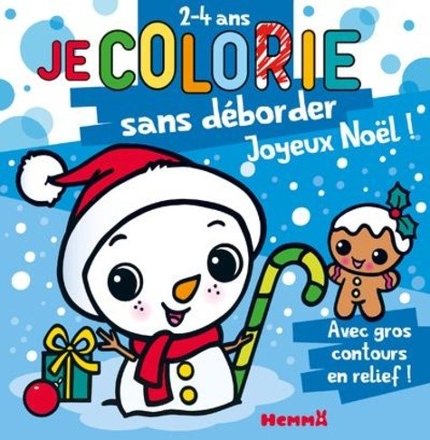  Je colorie sans déborder (2-4 ans) - Joyeux Noël ! T68 