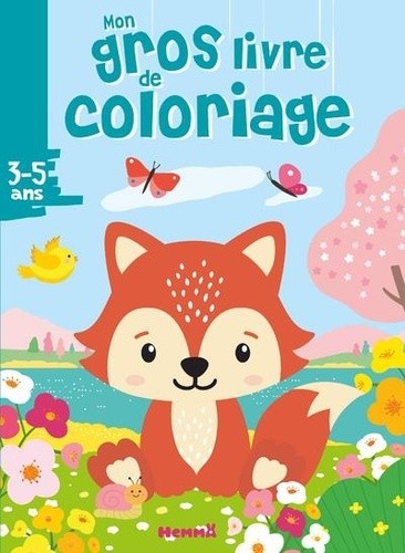  Mon gros livre de coloriage (Renard printemps) 