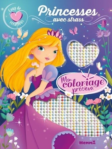  Coup de coeur créations - Mon coloriage précieux - Princesses 