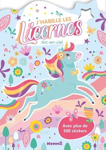  J'habille les Licornes - Arc-en-ciel 