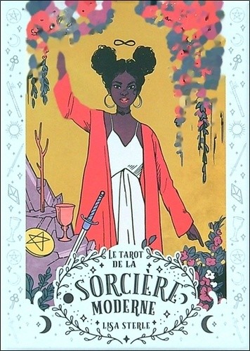  Le Tarot de la Sorcière Moderne - Avec 80 cartes et 1 sachet satiné 