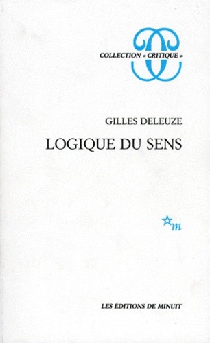  LOGIQUE DU SENS 