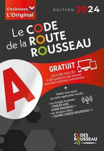  Code Rousseau de la route B 2024 