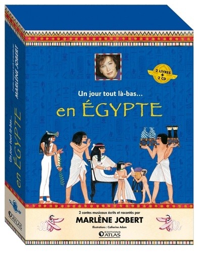  L'Egypte ancienne - Coffret 2 volumes : Cléopâtre et le scarabée magique ; Toutankhamon et la larme d'or  