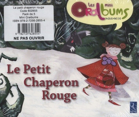  Le Petit Chaperon Rouge - Pack de 5 mini Oralbums 