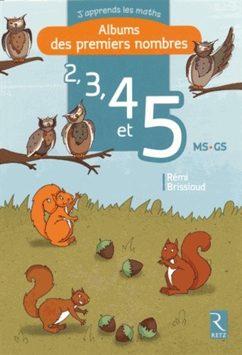  Albums des premiers nombres 2, 3, 4 et 5 MS-GS 