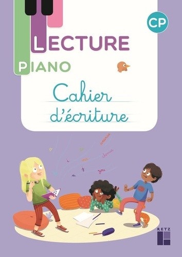  Cahier d'écriture CP Lecture Piano  