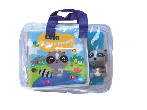  Léon, le plus propre des ratons - Avec 1 figurine en plastique  