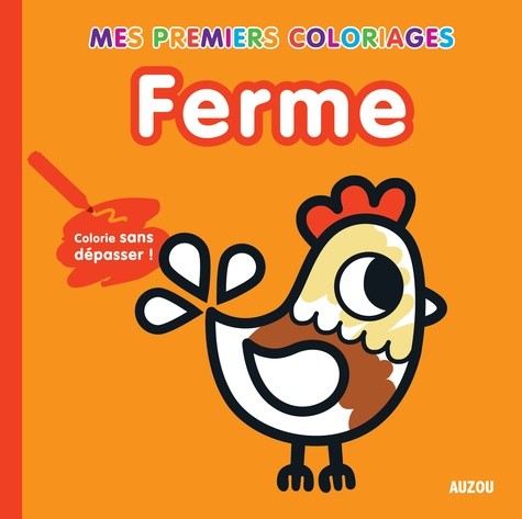  Ferme - Colorie sans dépasser ! 