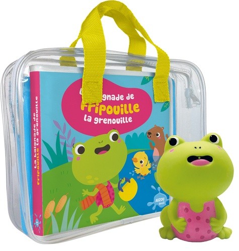  La baignade de Fripouille la grenouille - Avec 1 figurine en plastique  