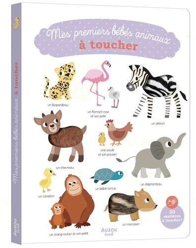  Mes premiers bébés animaux à toucher  