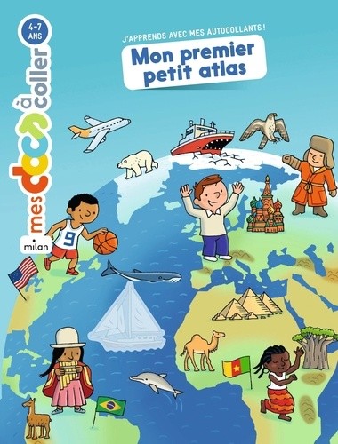  Mon premier petit atlas - Autocollants  