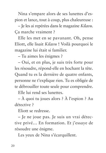  Les enquêtes d'Eliott et Nina Tome 1  