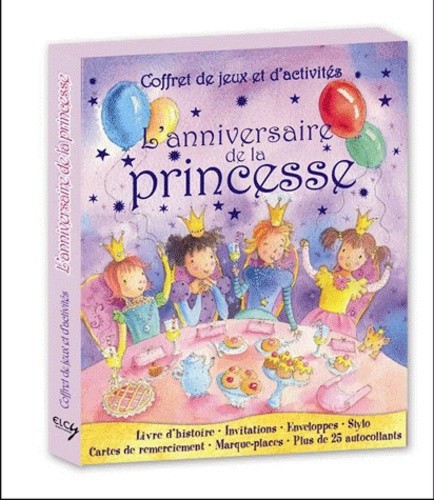  Un Anniversaire de princesse - Coffret de jeux et d'activités  