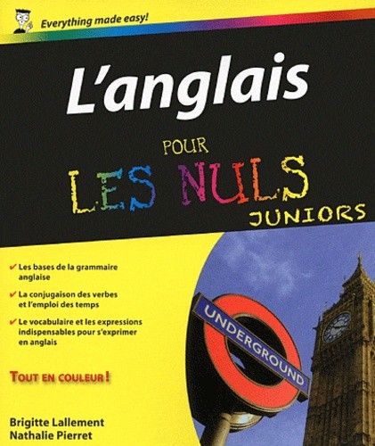  L'anglais pour les nuls juniors 