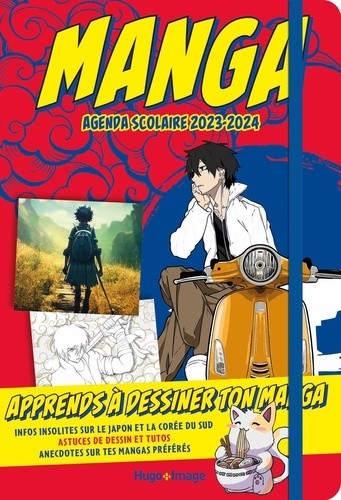  Agenda apprends à dessiner des mangas  