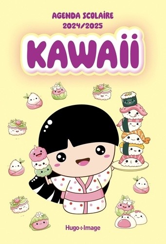  Agenda scolaire kawaii 2024-2025 