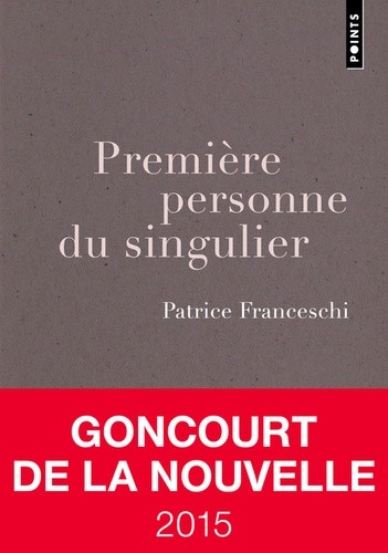  Première personne du singulier  