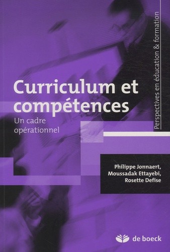  Curriculum et compétences - Un cadre opérationnel  