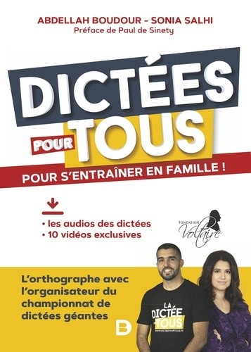  Dictées pour tous - Pour s'entraîner en famille !  