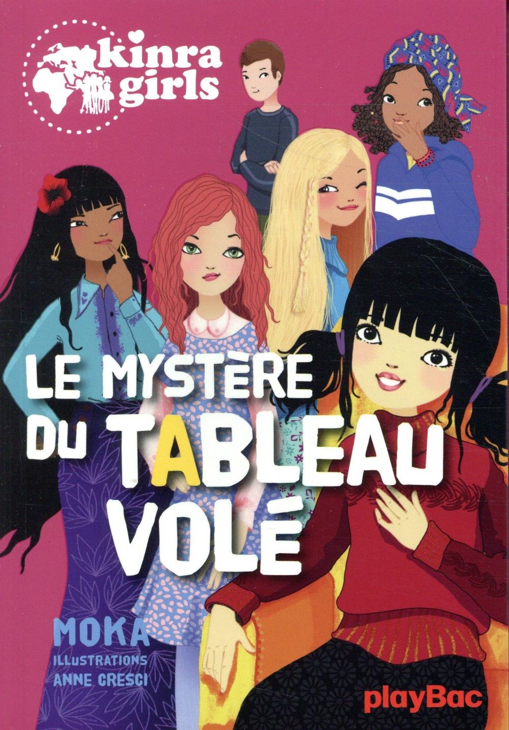  Kinra girls t.23 ; le mystère du tableau volé 
