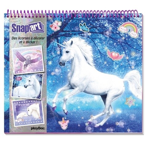  Des licornes à décorer et à sticker !  