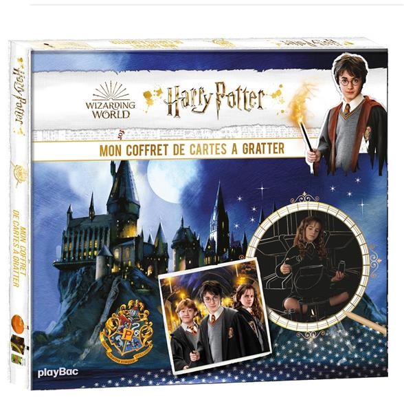  Harry Potter ; mon coffret de cartes à gratter 