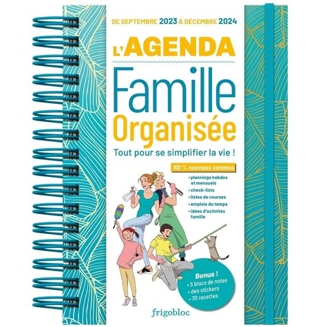  Agenda 2024 de la famille organisée ! (de sept. 2023 à déc. 2024) 