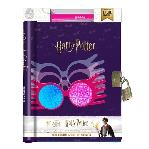  Mon journal secret Luna Lovegood - Avec un stylo à encre invisible  