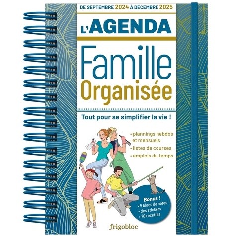  Agenda 2025 de la famille organisée ! (de sept. 2024 à déc. 2025) 
