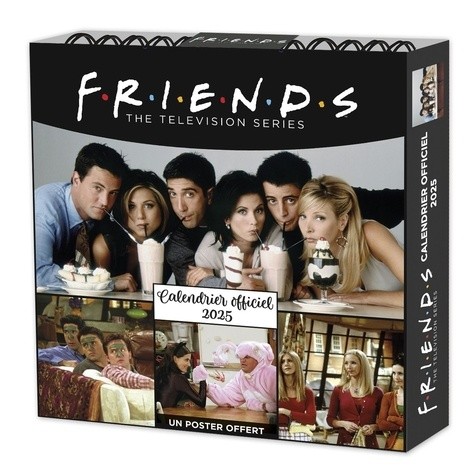  Calendrier officiel Friends - Avec un poster offert 