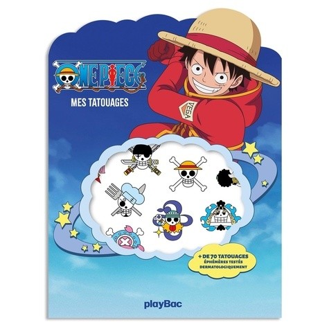  One Piece - Mes tatouages éphémères - + de 70 tatouages 
