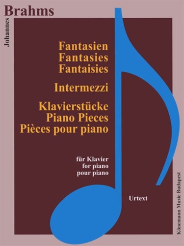  Brahms - Fantaisies, Inermezzi et pieces - pour piano - Partition 