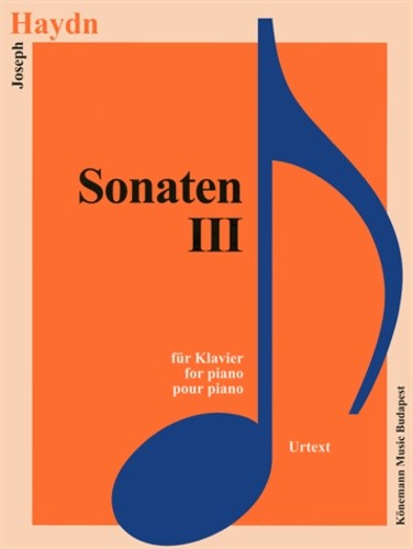  Haydn - Sonate III pour piano - Partition 